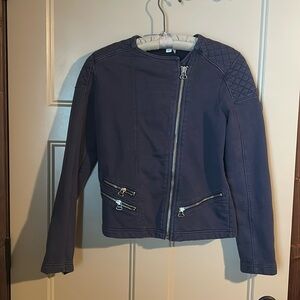 Gap cotton moto jacket